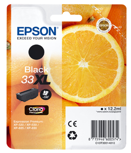 Epson Oranges C13T33514010 cartuccia d'inchiostro 1 pz Originale Nero
