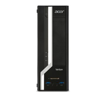 Acer Veriton X2631G Intel® Pentium® G G3240 4 GB DDR3-SDRAM 500 GB HDD Windows 7 Professional Desktop PC Nero