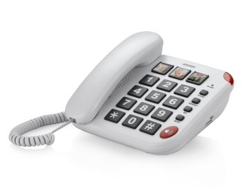 Brondi BRAVO 15 Telefono analogico Identificatore di chiamata Bianco