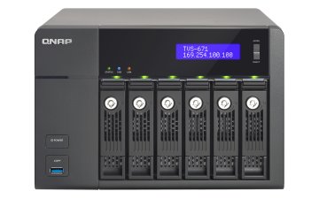 QNAP TVS-671 NAS Tower Collegamento ethernet LAN Nero i3-4150