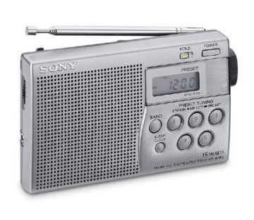 Sony ICFM260S radio Portatile Digitale Grigio