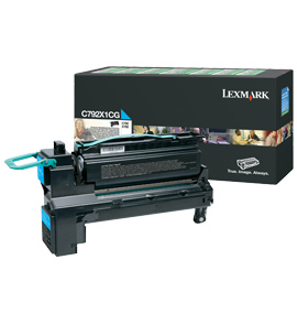 Lexmark C792X1CG cartuccia toner 1 pz Originale Ciano