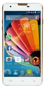 Mediacom PhonePad G510 12,7 cm (5") Doppia SIM Android 5.0 3G Micro-USB 1 GB 8 GB 2000 mAh Oro
