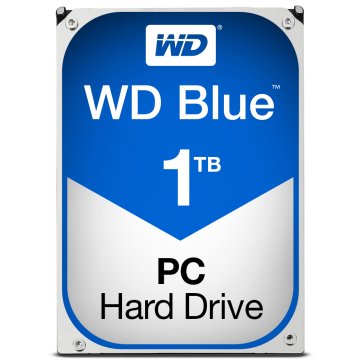 Western Digital Blue disco rigido interno 1 TB 5400 Giri/min 64 MB 3.5" Serial ATA III