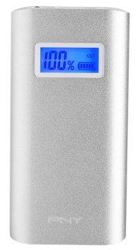 PNY PowerPack Digital 5200 Ioni di Litio 5200 mAh Argento