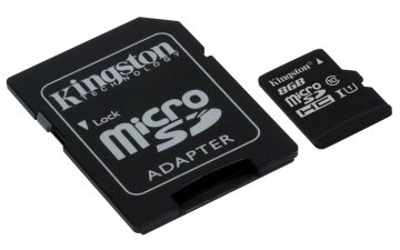 Kingston Technology microSDHC Class 10 UHS-I Card 8GB Classe 10