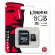 Kingston Technology microSDHC Class 10 UHS-I Card 8GB Classe 10 5