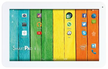 Mediacom SmartPad i10 3G 16 GB 25,6 cm (10.1") Intel Atom® 1 GB Android Argento, Bianco