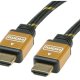 ROLINE 11.04.5506 cavo HDMI 10 m HDMI tipo A (Standard) Nero, Oro 2