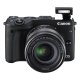 Canon EOS M3 + EF-M 18-55mm MILC 24,2 MP CMOS 6000 x 4000 Pixel Nero 18