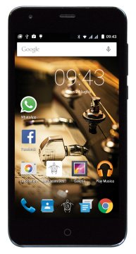 Mediacom PhonePad S520 12,7 cm (5") Doppia SIM Android 5.1 4G Micro-USB 1 GB 8 GB 2100 mAh Nero