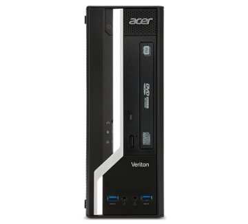 Acer Veriton X2120G Intel® Xeon® serie 5000 5150 4 GB DDR3-SDRAM 500 GB HDD Windows 7 Professional Desktop PC Nero