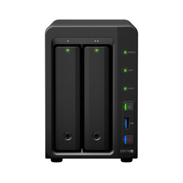 Synology DiskStation DS716+ server NAS e di archiviazione Desktop Collegamento ethernet LAN Nero N3150