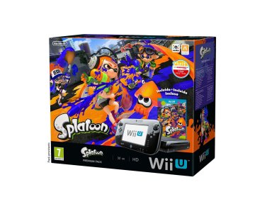 Nintendo Wii U + Splatoon 8 GB Wi-Fi Nero