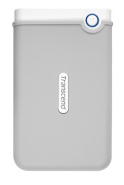 Transcend SJM100, 2TB disco rigido esterno Grigio, Bianco