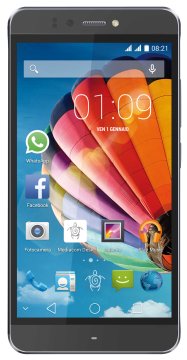 Mediacom PhonePad Duo S531 13,5 cm (5.3") Doppia SIM Android 4.4 3G Micro-USB 1 GB 16 GB 2500 mAh Grigio