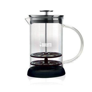 Bialetti 0004410 caffettiera manuale Сaffettiera a stantuffo 1 L Nero, Trasparente