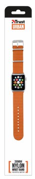 Trust 20975 accessorio indossabile intelligente Band Arancione Nylon