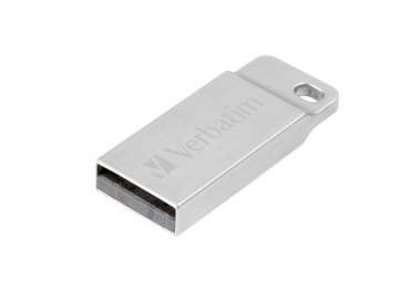 Verbatim Metal Executive - Memoria USB da 16 GB - Argento