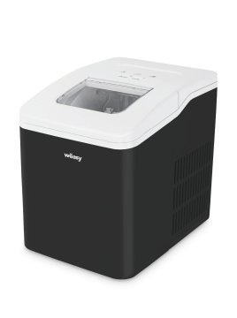 Wëasy KW12 macchina per cubetti di ghiaccio Macchina per la produzione di cubetti di ghiaccio integrata/indipendente 12 kg/24h 120 W Nero, Bianco