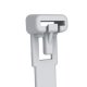 Techly Fascette Fermacavi con Linguetta 300x7,6mm in Nylon 100pz Bianco (ISWT-876300) 2