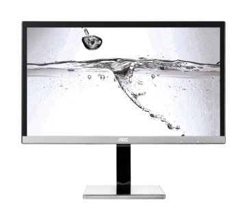 AOC U2477PWQ LED display 59,9 cm (23.6") 3840 x 2160 Pixel 4K Ultra HD Nero, Argento