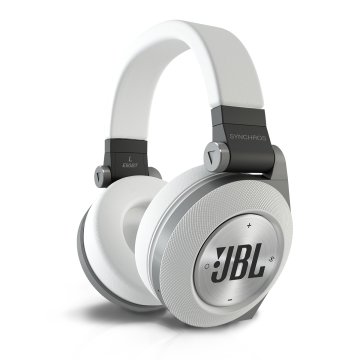 JBL E50 BT Auricolare Con cavo e senza cavo A Padiglione Musica e Chiamate Bluetooth Argento, Bianco