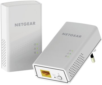 NETGEAR PL1000 1000 Mbit/s Collegamento ethernet LAN Bianco 2 pz