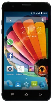 Mediacom PhonePad Duo G551 14 cm (5.5") Doppia SIM Android 5.1 3G Micro-USB 1 GB 8 GB 2500 mAh Grigio