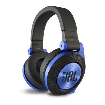 JBL E50 BT Auricolare Con cavo e senza cavo A Padiglione Musica e Chiamate Bluetooth Nero, Blu
