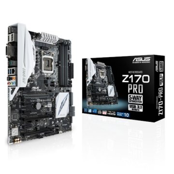 ASUS Z170-PRO Intel® Z170 LGA 1151 (Socket H4) ATX