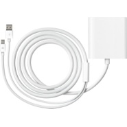 Apple MB571Z/A cavo e adattatore video Mini DisplayPort DVI-D + USB Bianco