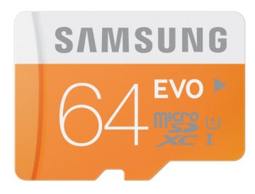 Samsung 64GB, MicroSDXC EVO UHS Classe 10