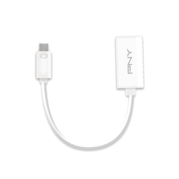 PNY Mini DisplayPort - HDMI Bianco