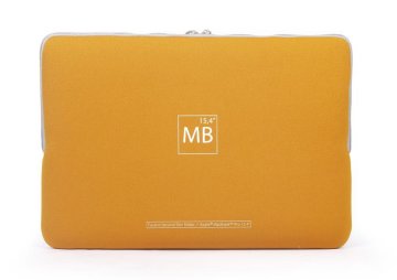 Tucano BF-N-MB154-Y borsa per laptop 38,1 cm (15") Custodia a tasca Giallo