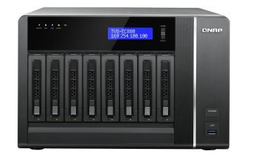 QNAP TVS-EC880-E3-16G server NAS e di archiviazione Tower Collegamento ethernet LAN Nero E3-1245V3