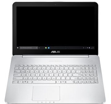 ASUS N752VX-GC132T Intel® Core™ i7 i7-6700HQ Computer portatile 43,9 cm (17.3") Full HD 16 GB DDR4-SDRAM 1,26 TB HDD NVIDIA® GeForce® GTX 950M Windows 10 Argento