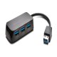 Kensington Hub a 4 porte USB 3.0 UH4000 - Nero 5