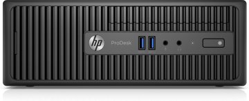 HP ProDesk 400 G3 Small Form Factor Desktop PC T4R72ET Intel® Core™ i7 i7-6700 4 GB DDR4-SDRAM 128 GB SSD Windows 7 Professional Mini PC Nero