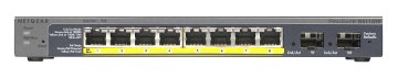 NETGEAR GS110TP Gestito Gigabit Ethernet (10/100/1000) Supporto Power over Ethernet (PoE) Nero