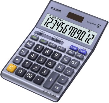 Casio DF-120TERII calcolatrice Desktop Calcolatrice di base Blu