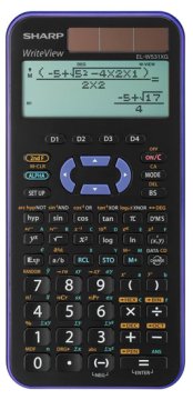 Sharp EL-W531XGB-VL calcolatrice Tasca Calcolatrice scientifica Nero, Viola