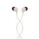 The House Of Marley Little Bird Cuffie Cablato In-ear Musica e Chiamate Bianco 2