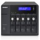 QNAP UX-500P contenitore di unità di archiviazione Custodia per Disco Rigido (HDD) Nero 2.5/3.5