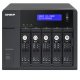 QNAP UX-500P contenitore di unità di archiviazione Custodia per Disco Rigido (HDD) Nero 2.5/3.5