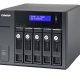 QNAP UX-500P contenitore di unità di archiviazione Custodia per Disco Rigido (HDD) Nero 2.5/3.5