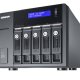 QNAP UX-500P contenitore di unità di archiviazione Custodia per Disco Rigido (HDD) Nero 2.5/3.5