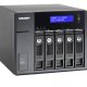 QNAP UX-500P contenitore di unità di archiviazione Custodia per Disco Rigido (HDD) Nero 2.5/3.5