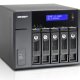 QNAP UX-500P contenitore di unità di archiviazione Custodia per Disco Rigido (HDD) Nero 2.5/3.5