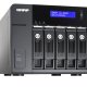 QNAP UX-500P contenitore di unità di archiviazione Custodia per Disco Rigido (HDD) Nero 2.5/3.5